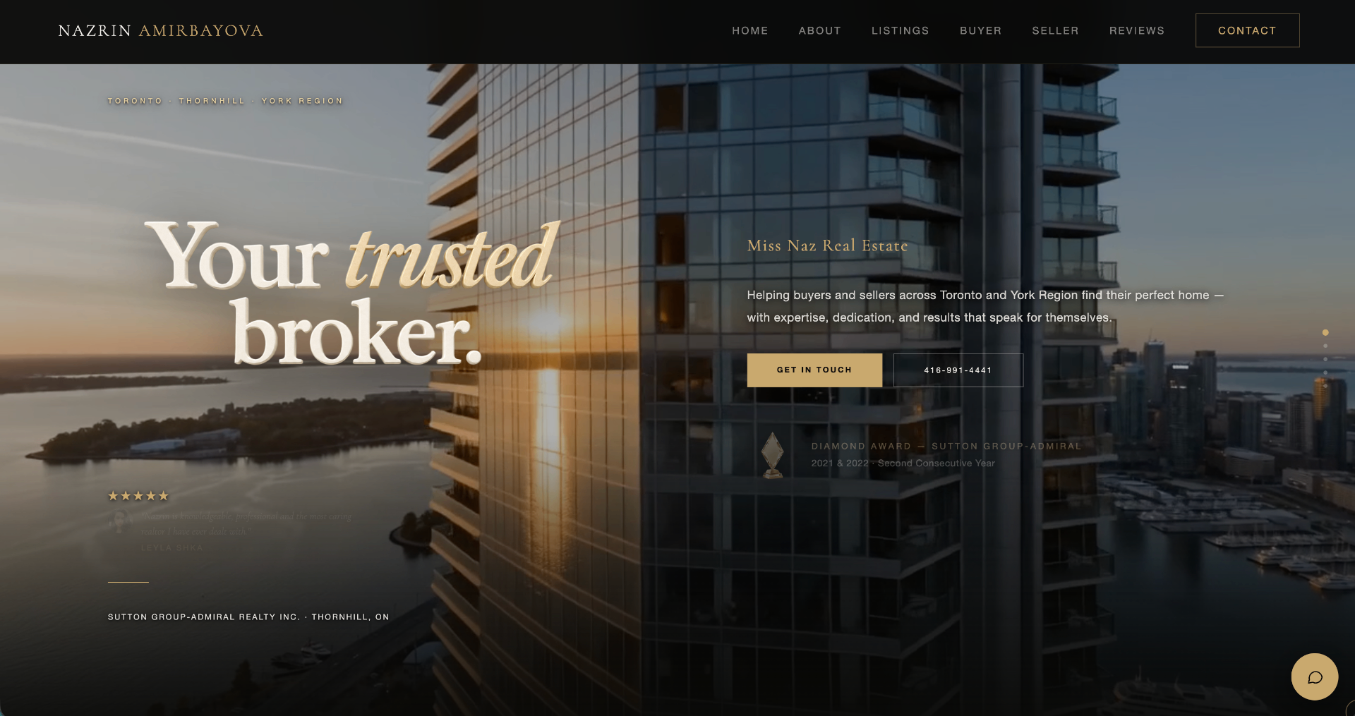 Nazrin Amirbayova — Luxury Real Estate